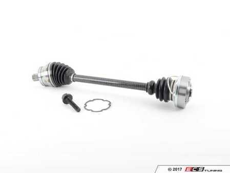 ES#3074096 - NCV23630 - Front Axle Assembly - Left - A complete driveshaft with CV joints, ready for installation - GSP North America - Audi