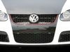 ES#1928338 - 21-9539 - Honeycomb Grille - Black With Red Strip - Add GTI/GLI looks to your MKV or replace your worn out grille on your GTI/GLI - Bremmen Parts - Volkswagen