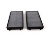 ES#257621 - 64116921019 - Charcoal Cabin Filter - Pair - Keep the air coming into your vehicle clean - Meyle - BMW