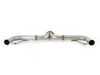 ES#3149785 - SSXVW326 - 3" Cat-Back Exhaust System - Non-Resonated - Get that Exhaust tone you've been looking for! Features 3" construction with quad Black Velvet oval tips. - Milltek Sport - Volkswagen