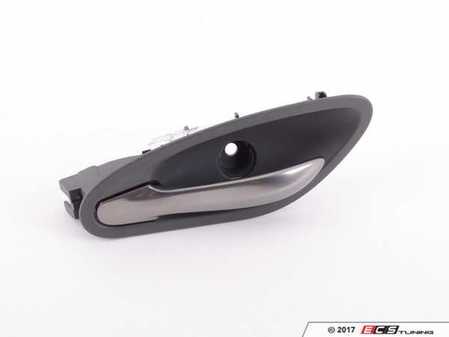 ES#99588 - 51417119063 - Door Handle - Inside Left - Ruthenium - Genuine BMW - BMW
