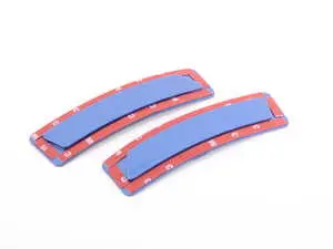 Painted Front Bumper Reflectors - Estoril Blue