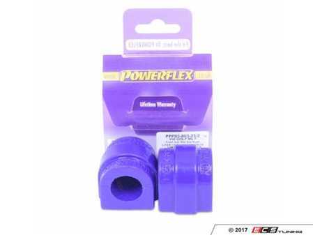 ES#3447591 - PFF85-803-24x2 - Performance Front Sway Bar Bushings - Street - Polyurethane bushings to improve factory sway bar performance - 24mm - Powerflex - Volkswagen
