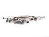 ES#2848070 - CTSEXHCB0013 - Cat-Back Exhaust System - Dual Exit Single Tips  - 2.5" stainless steel with dual 3" polished stainless tips - CTS - Audi