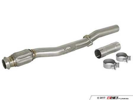 ES#3447610 - 48-36319-RN - Twisted Steel 2.5" Rear Down-Pipe/Mid-Pipe - Resonator Delete  - (NO LONGER AVAILABLE) - 304 Stainless Steal mid pipe for your factory or aftermarket application, up to +10 horsepower and +9 ft. lbs - AFE - 