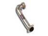ES#3447919 - 776165KT2 - Supersprint Downpipe/High-Flow Cat Kit - Includes Supersprint stainless downpipe pre-cat pipe and Supersprint High-Flow Metallic catalytic converters - Supersprint - Audi