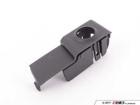 ES#2773060 - 8V5919267B3FZ - Front Inner Parking Sensor Bracket - Black - Left - Genuine Volkswagen Audi - 