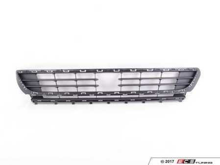 ES#2831451 - 5G0853677B9B9 - Center Grille - With Sensor Opening - Restore front bumper beauty - Genuine Volkswagen Audi - Volkswagen