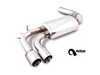 ES#3438808 - 11-025 - Signature Exhaust Muffler with Dual Tips - Brushed Tips - Save weight and add power and sound to your BMW! - Active Autowerke - BMW
