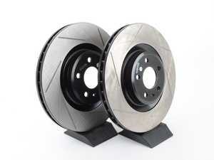 ES#3136980 - 126.33124CSLkt - Front Slotted Cryo Treated Brake Rotors - Pair (345x30mm) - Upgrade your stopping power - StopTech - Audi