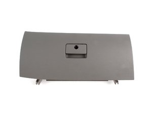 ES#3360 - 1J1880882D7DE - Glove Box Lid - Flannel Grey - Updated part to replace for the common broken hinge problem - Genuine Volkswagen Audi - Volkswagen