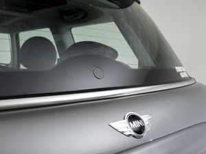 ES#3448127 - 0025010ecskt2KT - Rear Wiper Delete Plug - Glass Version With RTV Sealant - (NO LONGER AVAILABLE) - Covers the hole in rear glass when removing rear wiper arm - Assembled By ECS - MINI