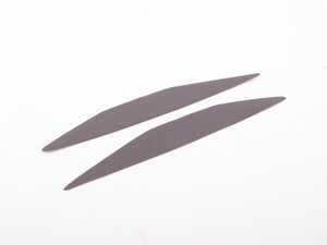 ES#3248185 - 021407ECS01 - Rear Bumper Reflector Film Set - GunSmoke  - Pre-cut Lamin-X film to cover both red reflectors on the rear bumper cover - ECS - Volkswagen