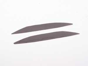 ES#3248186 - 021407ECS03 - Rear Bumper Reflector Film Set - Gunsmoke  - Pre-cut Lamin-X film to cover both red reflectors on the rear bumper cover - ECS - Volkswagen