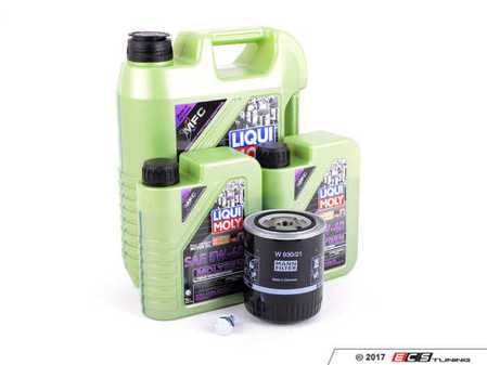 ES#3439021 - molygenKT - Liqui Moly MolyGen - Premium Oil Service Kit - Includes Hengst oil filter and Liqui Moly 5w-40 oil with MolyGen technology - Assembled By ECS - Audi