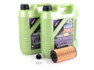  Liqui Moly MolyGen - Premium Oil Service Kit - With ECS Magnetic Drain Plug