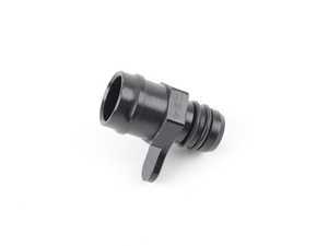 ES#3432374 - 034-145-Z012 - CNC-Machined Billet Aluminum Boost Tap - Installs between the intake manifold and PCV breather hose for a solid boost reference point - 034Motorsport - Audi Volkswagen