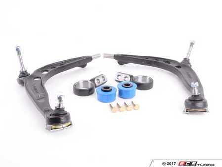 ES#2807032 - 31126758513KT - Performance Front Control Arm Kit - Control arms, Turner Motorsport Polyurethane bushings and brackets, and hardware for a complete front control arm replacement - Assembled By ECS - BMW