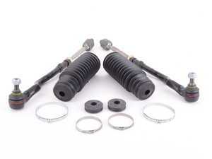 ES#3438072 - 32106777504KT - Tie Rod replacement kit - Includes complete left and right tie rod assemblies, hardware and new boots. - Assembled By ECS - BMW