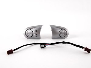 ES#253338 - 32309200098 - Multifunction Steering Wheel Pads/ Wires - Priced As Set - Upgrade your blank steering wheel pads to multi - Genuine MINI - MINI