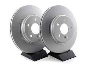 ES#2703244 - 2104230812KT3 -  Rear Brake Rotors - Pair - Featuring a protective Meyle Platinum coating - Meyle - Mercedes Benz