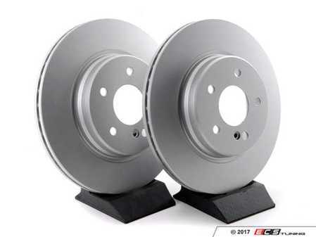 ES#2703244 - 2104230812KT3 -  Rear Brake Rotors - Pair - Featuring a protective Meyle Platinum coating - Meyle - Mercedes Benz