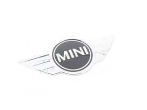 ES#2979028 - 51147351370 - Hood Emblem - Replace that faded or damaged chrome with new - Genuine MINI - MINI
