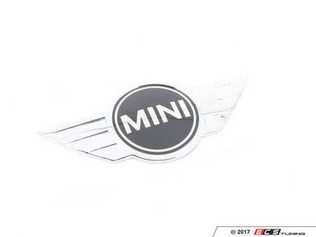 ES#2979028 - 51147351370 - Hood Emblem - Replace that faded or damaged chrome with new - Genuine MINI - MINI