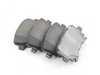 ES#3226528 - 105.11081 - Posi-Quiet Rear Ceramic Brake Pad Set - Includes shims and hardware with the lowest dust - Centric - Audi Volkswagen