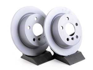 ES#3173540 - 34216799383kt1 - Rear Brake Rotors - Pair 10.19" (259x10) - New brake rotors to restore your stopping power in your MINI - Zimmermann - MINI