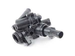 ES#3713620 - 2702002200 - Thermostat With Housing - Mercedes CLA250 / CLA45 AMG / GLA250 / GLA45 AMG  - Thermostat & Housing - For M270 & M133 Engine Applications - Genuine Mercedes Benz - Mercedes Benz