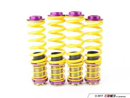 ES#2619539 - 25310188 - KW H.A.S. - Adjustable Coilover Spring System - Retains the use of your factory equipped dampening system while providing the ability to adjust ride height - KW Suspension - Audi
