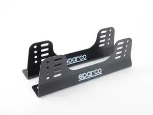 Steel Side Mounts For Competition Seats - Black