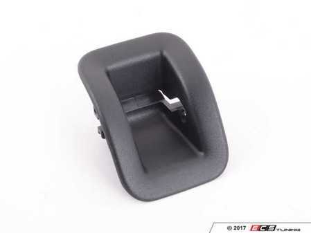 ES#462860 - 8T0887233A4PK - Child Fastener Trim - Priced Each - Sabre (Black). Located in the rear seat - Genuine Volkswagen Audi - Audi