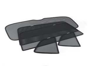 ES#3248917 - 5NN064365 - Magnetic Pop-In Sun Shade Kit - Keep it cool in the back with these rear window mounted sunshades - Genuine Volkswagen Audi - Volkswagen