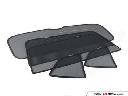 ES#3248917 - 5NN064365 - Magnetic Pop-In Sun Shade Kit - Keep it cool in the back with these rear window mounted sunshades - Genuine Volkswagen Audi - Volkswagen