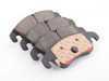 ES#3437453 - 8K0698151H - Premium Ceramic OE Equivalent Pad - Front - Brembo NAO Ceramic pads are designed to deliver improved comfort and reduced pad wear - Brembo - Audi