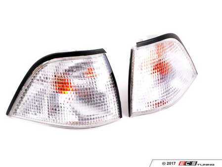ES#2785378 - 82199403094KT - Front Corner Marker Set - White - Get rid of those ambers! - FER - BMW