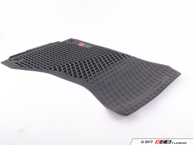 Genuine Volkswagen Audi 8W1061221A041 S4 Rubber Floor Mats Front