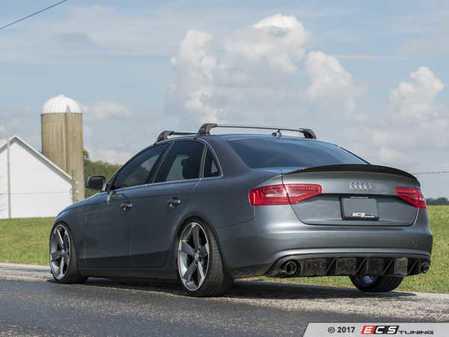 ES#3195000 - 022852ECS01 - Carbon Fiber Rear Diffuser - Audi B8.5 A4 - (NO LONGER AVAILABLE) - Hand-laid carbon fiber to upgrade your exterior styling - ECS - 
