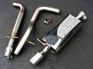 ES#523083 - CB100011 - Cat-Back Exhaust System - Fully polished 2.5" system - APR - 