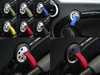 ES#2839611 - DH24BLKBLK - RS Style Door Pulls - Black / Black - Add some racing styles door handle pulls - Rennline - MINI