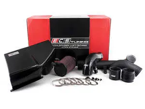 Kohlefaser Luft-Technik Intake System - With Carbon Fiber Air Box & Wrinkle Black Aluminum Tubes