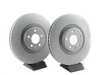 ES#2857500 - 4g0615301akt2 - Front Brake Rotors - Pair - (356x34mm) - Featuring a protective Meyle Platinum coating. - Meyle - Audi