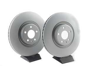 ES#2857500 - 4g0615301akt2 - Front Brake Rotors - Pair - (356x34mm) - Featuring a protective Meyle Platinum coating. - Meyle - Audi