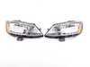 ES#3220802 - PR0JHVJ11-DRL-C - OE Style Projector Headlight Set - Chrome - (NO LONGER AVAILABLE) - Features LED DRLs and dual-projectors in chrome housings - Spyder - 