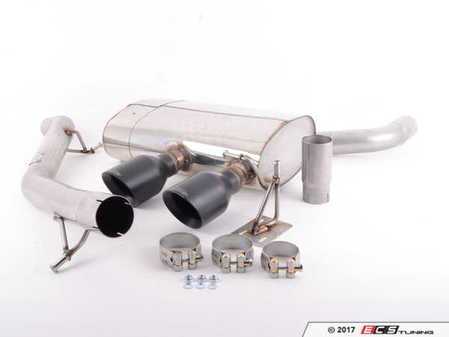 ES#3214245 - SSXVW418 - 2.75" Cat-Back Exhaust System - Non-Resonated - Get that Exhaust tone you've been looking for! Features Cerakote Black Tips. - Milltek Sport - Volkswagen