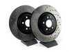ES#3240954 - 128.33138lKT - Front Drilled Brake Rotors - Pair (345x30) - Upgrade to a cross-drilled rotor for improved braking - StopTech - Audi