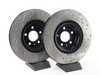 ES#3240954 - 128.33138lKT - Front Drilled Brake Rotors - Pair (345x30) - Upgrade to a cross-drilled rotor for improved braking - StopTech - Audi