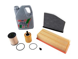 ES#11203 - MK5TDI40KSKlVMP - 40k Service Kit - With Magnetic Drain Plug - Featuring Pentosin oil and all the required filters to keep your TDI running efficiently - Assembled By ECS - Volkswagen